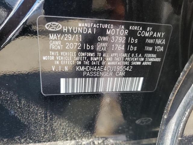 Photo 11 VIN: KMHDH4AE4CU195542 - HYUNDAI ELANTRA 