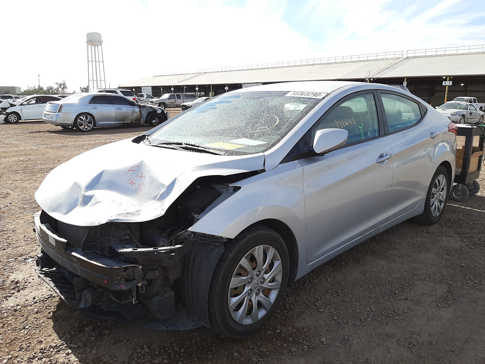 Photo 1 VIN: KMHDH4AE4CU213991 - HYUNDAI ELANTRA GL 