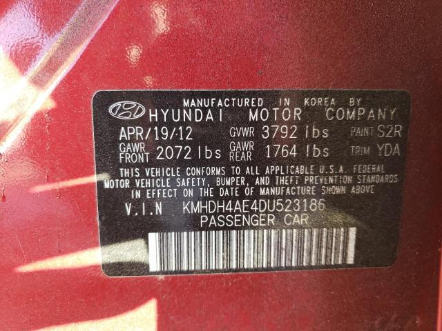 Photo 11 VIN: KMHDH4AE4DU523186 - HYUNDAI ELANTRA 