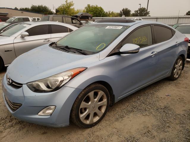 Photo 1 VIN: KMHDH4AE4DU525021 - HYUNDAI ELANTRA GL 