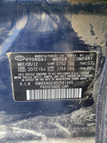 Photo 11 VIN: KMHDH4AE4DU541445 - HYUNDAI ELANTRA 