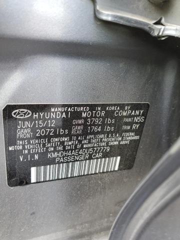 Photo 9 VIN: KMHDH4AE4DU577779 - HYUNDAI ELANTRA GL 