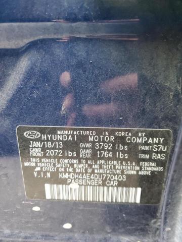 Photo 11 VIN: KMHDH4AE4DU770403 - HYUNDAI ELANTRA 