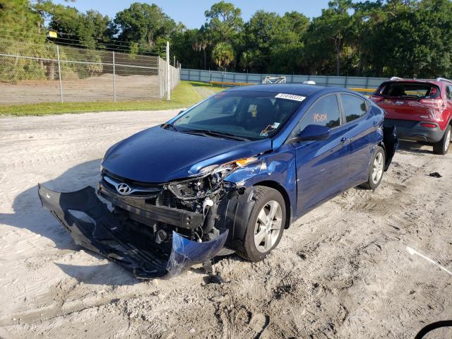 Photo 1 VIN: KMHDH4AE4DU874616 - HYUNDAI ELANTRA GL 