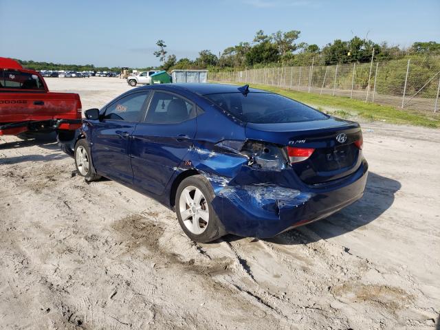 Photo 2 VIN: KMHDH4AE4DU874616 - HYUNDAI ELANTRA GL 