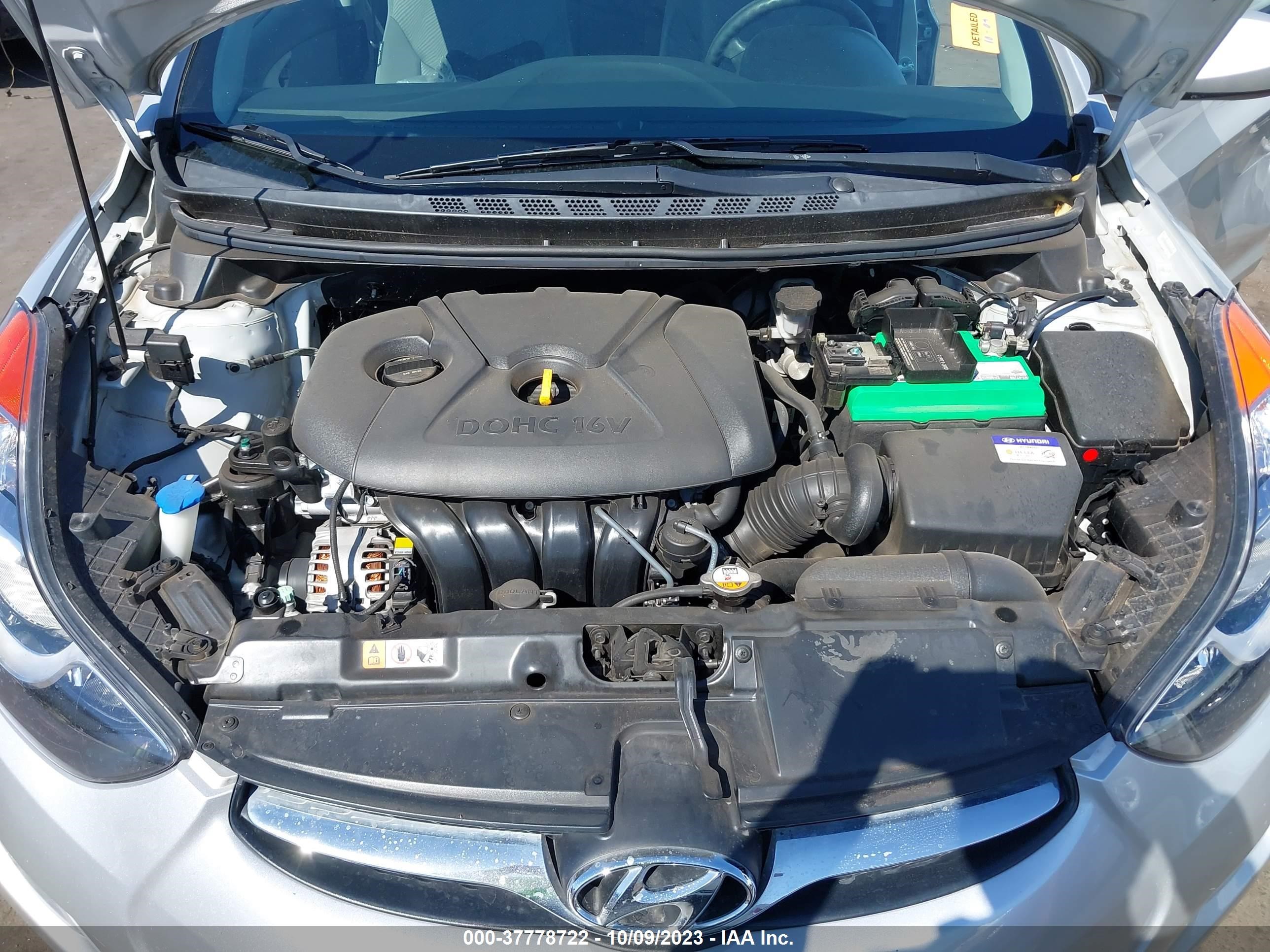 Photo 9 VIN: KMHDH4AE4DU901197 - HYUNDAI ELANTRA 