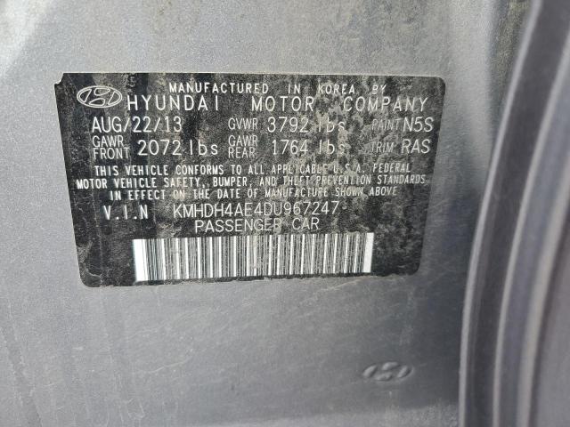 Photo 11 VIN: KMHDH4AE4DU967247 - HYUNDAI ELANTRA 