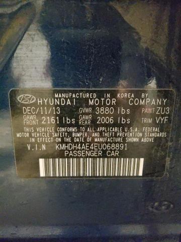 Photo 11 VIN: KMHDH4AE4EU068891 - HYUNDAI ELANTRA SE 