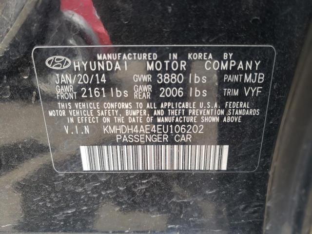 Photo 9 VIN: KMHDH4AE4EU106202 - HYUNDAI ELANTRA SE 