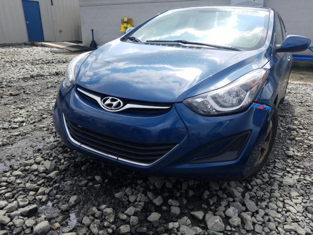 Photo 8 VIN: KMHDH4AE4FU328031 - HYUNDAI ELANTRA SE 