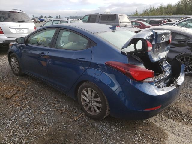 Photo 2 VIN: KMHDH4AE4FU383367 - HYUNDAI ELANTRA SE 