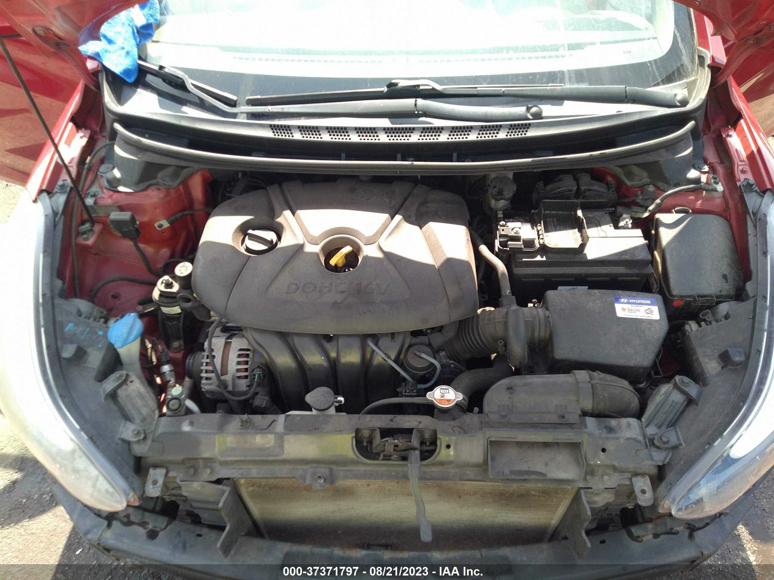 Photo 9 VIN: KMHDH4AE4FU452896 - HYUNDAI ELANTRA 