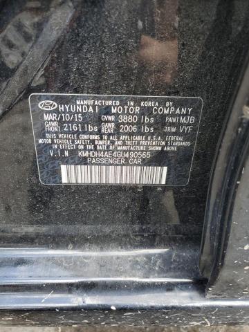 Photo 11 VIN: KMHDH4AE4GU490565 - HYUNDAI ELANTRA SE 