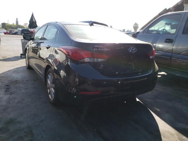 Photo 2 VIN: KMHDH4AE4GU490727 - HYUNDAI ELANTRA SE 