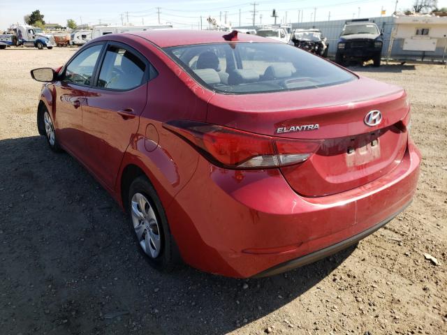 Photo 2 VIN: KMHDH4AE4GU517666 - HYUNDAI ELANTRA SE 