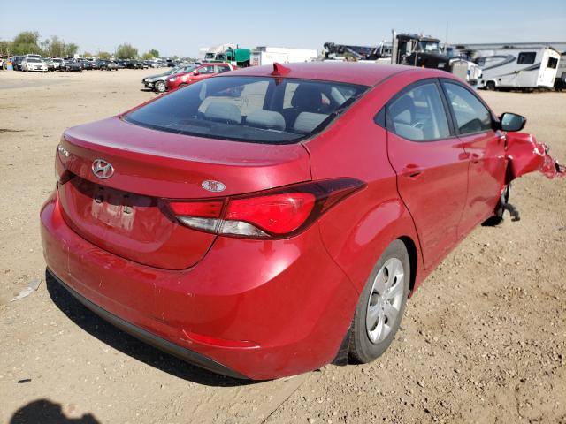 Photo 3 VIN: KMHDH4AE4GU517666 - HYUNDAI ELANTRA SE 