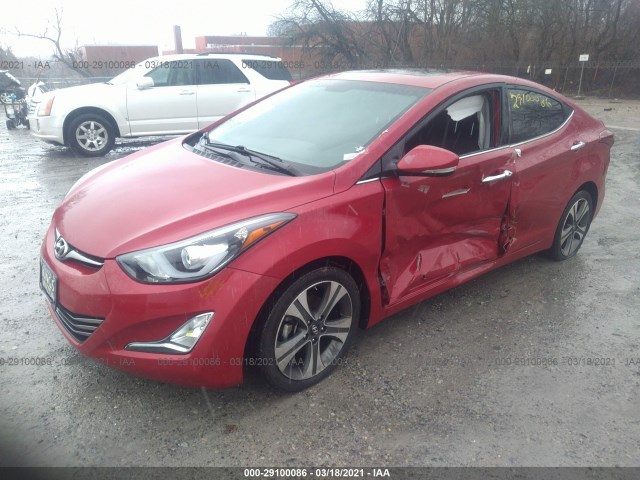 Photo 1 VIN: KMHDH4AE4GU523323 - HYUNDAI ELANTRA 