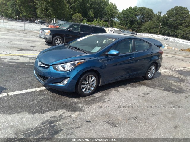 Photo 1 VIN: KMHDH4AE4GU526240 - HYUNDAI ELANTRA 