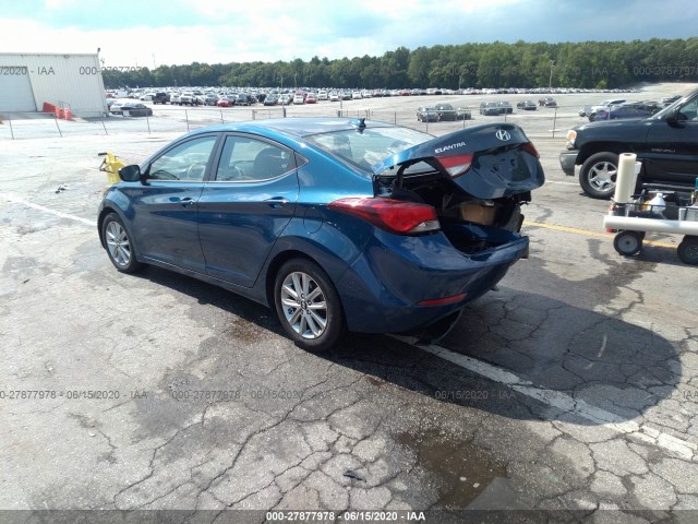 Photo 2 VIN: KMHDH4AE4GU526240 - HYUNDAI ELANTRA 