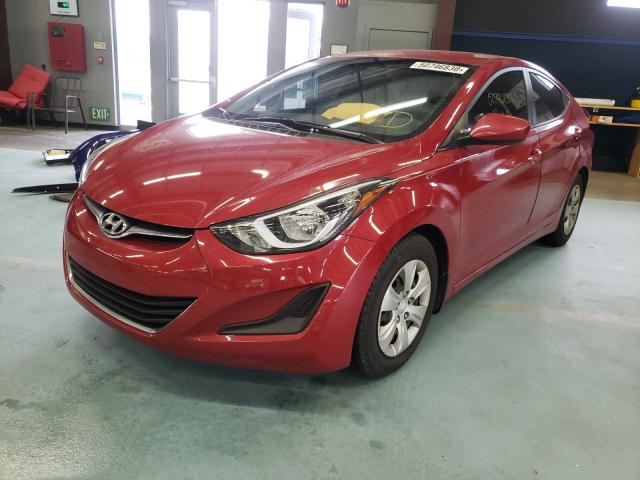 Photo 1 VIN: KMHDH4AE4GU543166 - HYUNDAI ELANTRA SE 