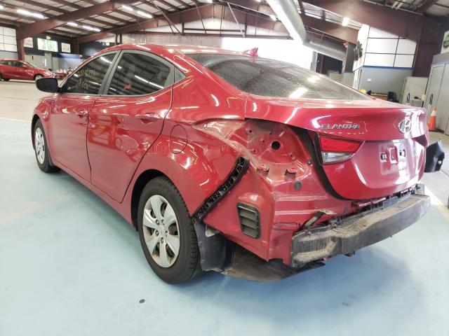 Photo 2 VIN: KMHDH4AE4GU543166 - HYUNDAI ELANTRA SE 