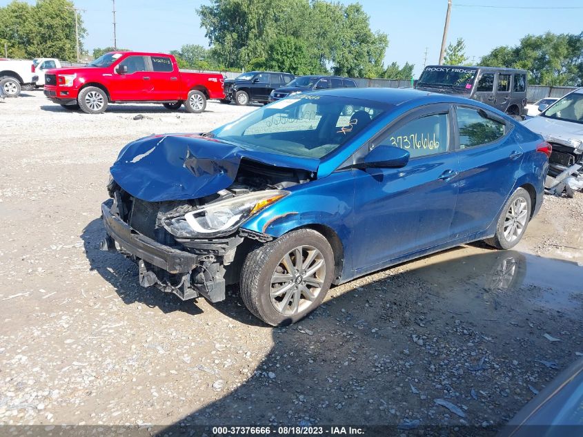 Photo 1 VIN: KMHDH4AE4GU598670 - HYUNDAI ELANTRA 