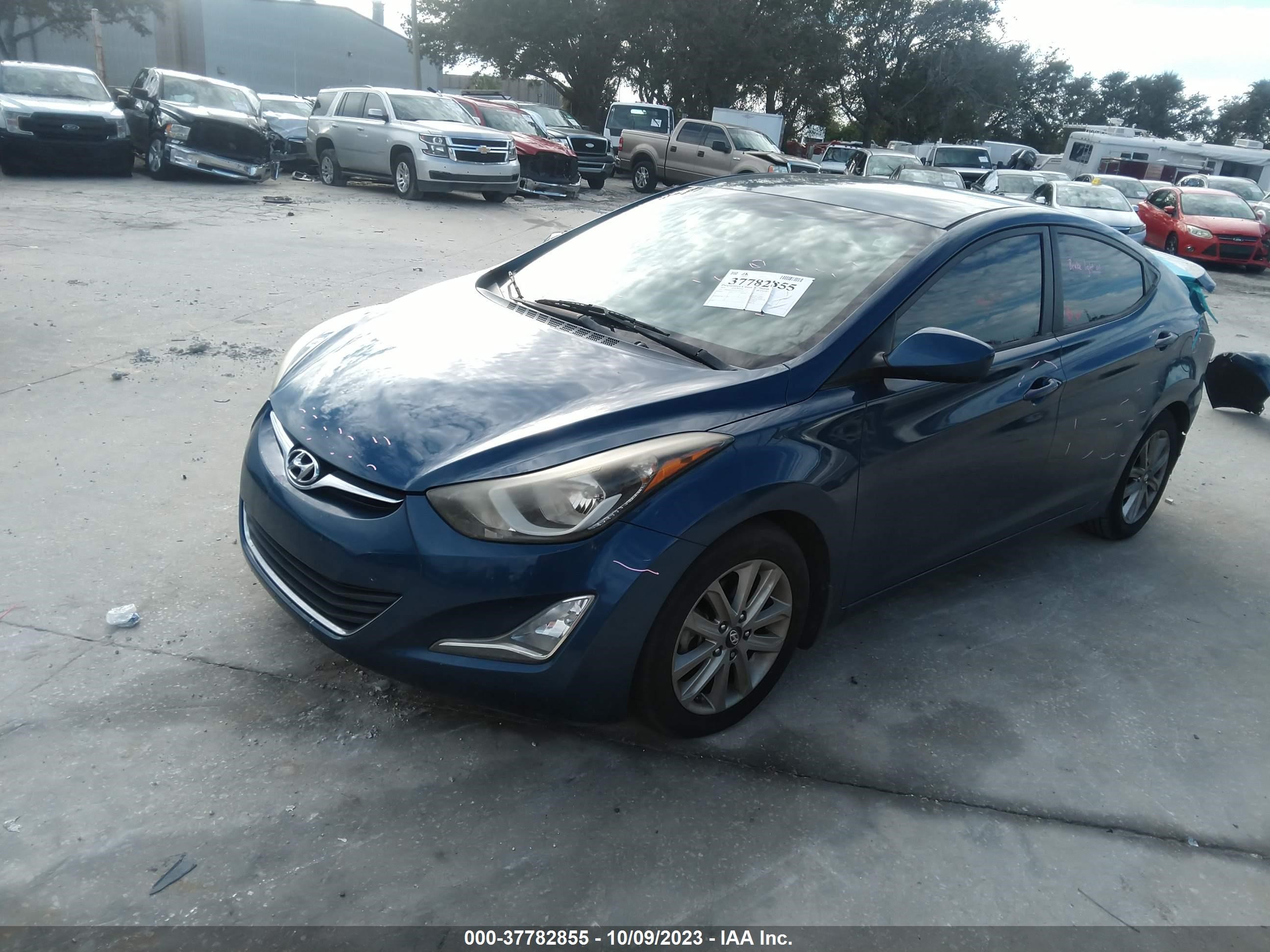 Photo 1 VIN: KMHDH4AE4GU599124 - HYUNDAI ELANTRA 