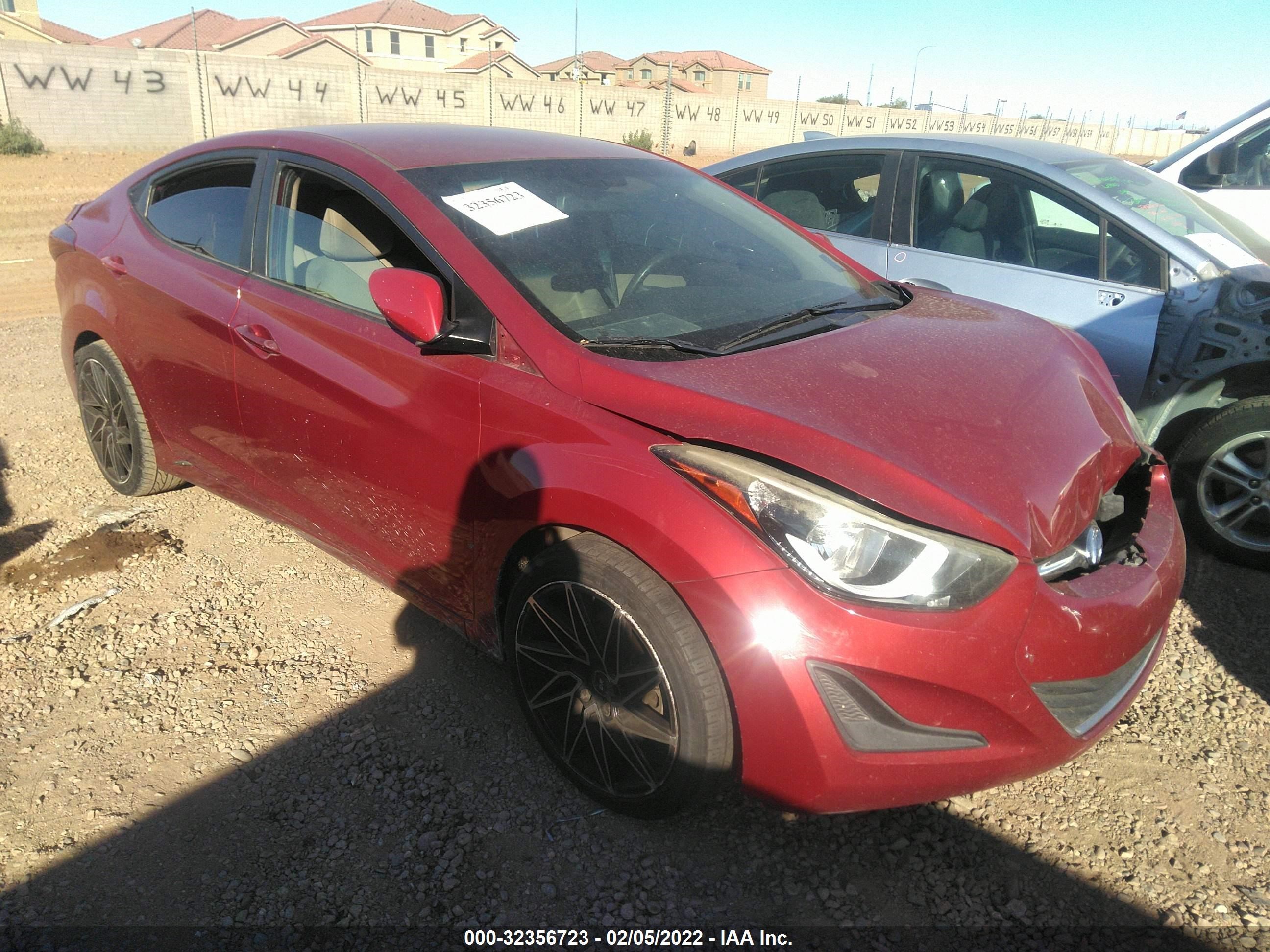 Photo 0 VIN: KMHDH4AE4GU620120 - HYUNDAI ELANTRA 