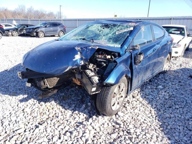 Photo 1 VIN: KMHDH4AE4GU620621 - HYUNDAI ELANTRA SE 