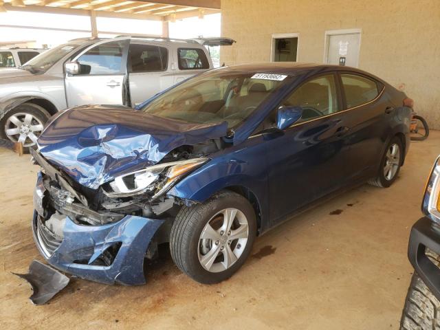 Photo 1 VIN: KMHDH4AE4GU621252 - HYUNDAI ELANTRA SE 