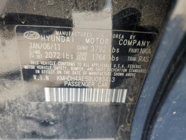 Photo 11 VIN: KMHDH4AE5BU083413 - HYUNDAI ELANTRA 