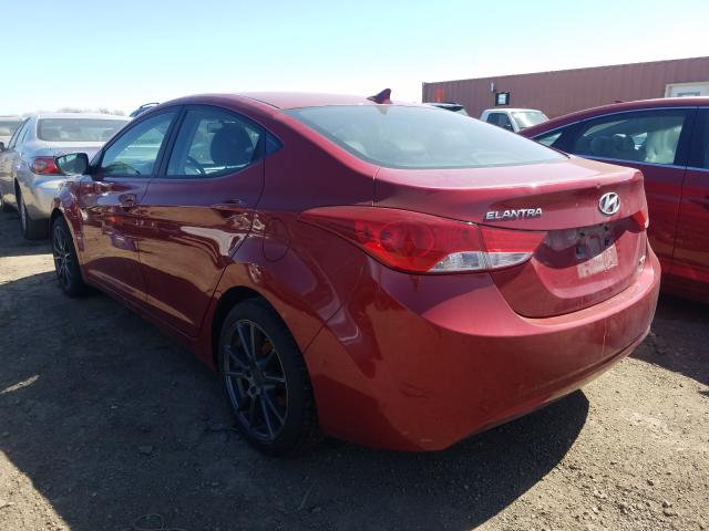 Photo 2 VIN: KMHDH4AE5BU095352 - HYUNDAI ELANTRA GL 