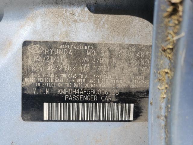 Photo 9 VIN: KMHDH4AE5BU096128 - HYUNDAI ELANTRA GL 