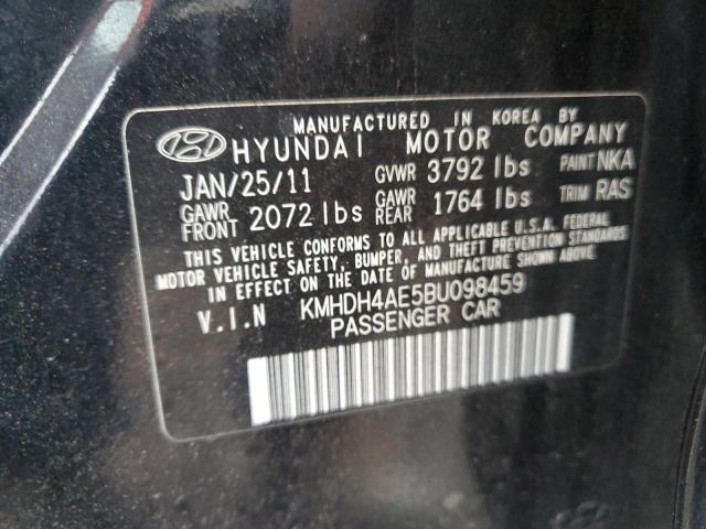 Photo 11 VIN: KMHDH4AE5BU098459 - HYUNDAI ELANTRA GL 