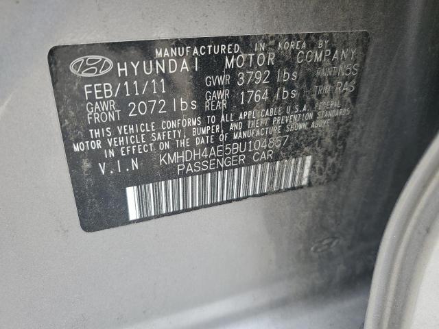 Photo 12 VIN: KMHDH4AE5BU104857 - HYUNDAI ELANTRA 