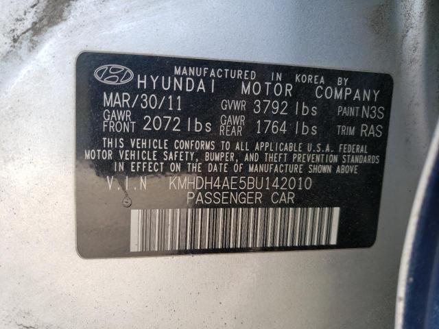 Photo 11 VIN: KMHDH4AE5BU142010 - HYUNDAI ELANTRA GL 