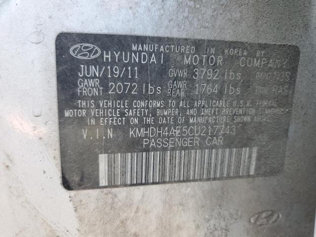 Photo 11 VIN: KMHDH4AE5CU217743 - HYUNDAI ELANTRA 