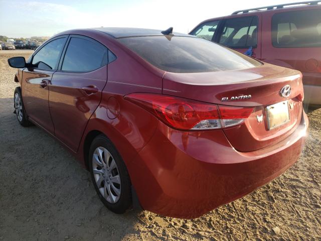 Photo 2 VIN: KMHDH4AE5CU249057 - HYUNDAI ELANTRA GL 