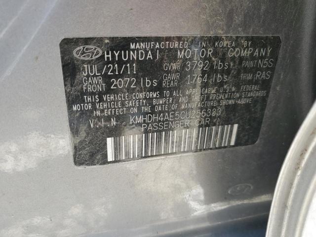 Photo 11 VIN: KMHDH4AE5CU256333 - HYUNDAI ELANTRA 