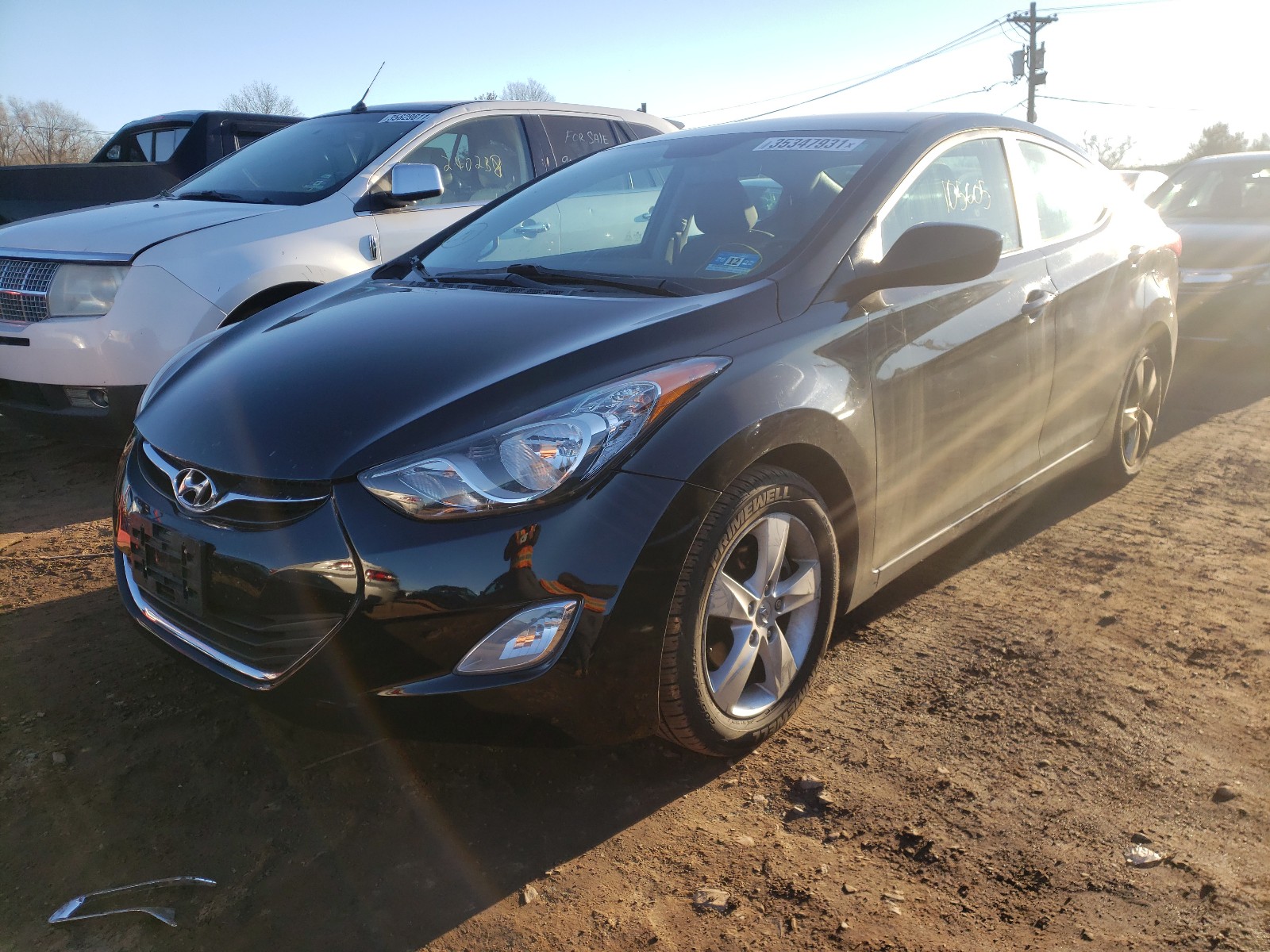 Photo 1 VIN: KMHDH4AE5CU281734 - HYUNDAI ELANTRA GL 