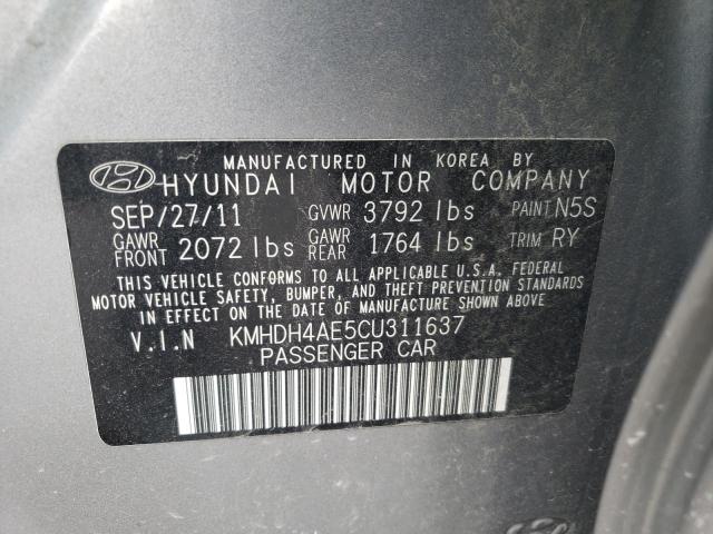 Photo 9 VIN: KMHDH4AE5CU311637 - HYUNDAI ELANTRA GL 