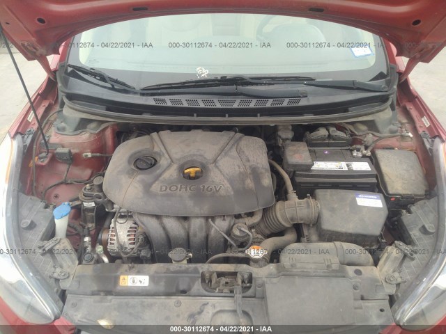 Photo 9 VIN: KMHDH4AE5CU325246 - HYUNDAI ELANTRA 