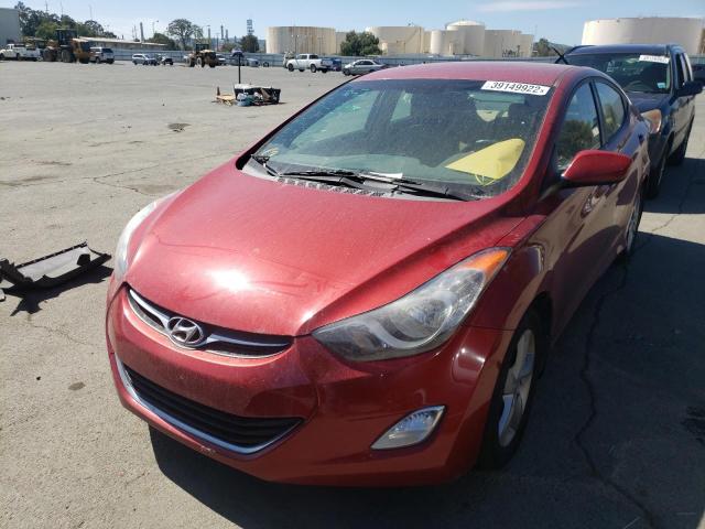 Photo 1 VIN: KMHDH4AE5DU624334 - HYUNDAI ELANTRA GL 