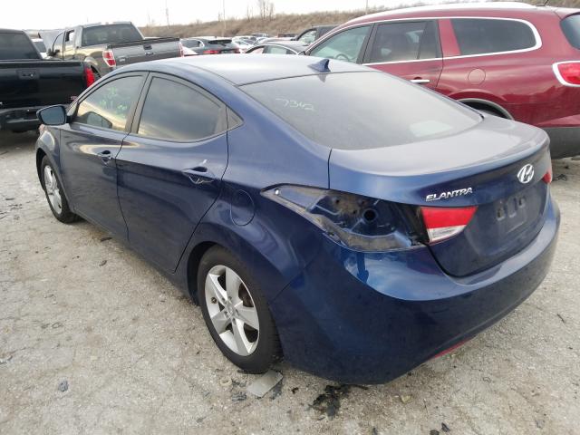 Photo 2 VIN: KMHDH4AE5DU720481 - HYUNDAI ELANTRA GL 