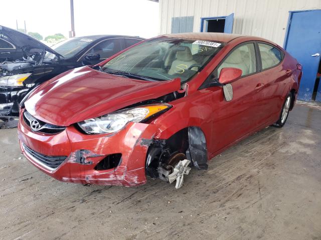 Photo 1 VIN: KMHDH4AE5DU741122 - HYUNDAI ELANTRA GL 