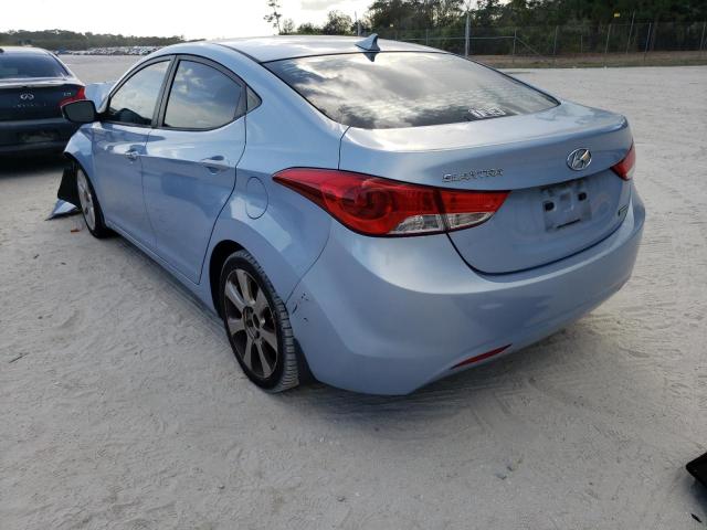 Photo 2 VIN: KMHDH4AE5DU749527 - HYUNDAI ELANTRA GL 