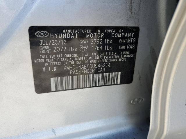 Photo 11 VIN: KMHDH4AE5DU946214 - HYUNDAI ELANTRA GL 