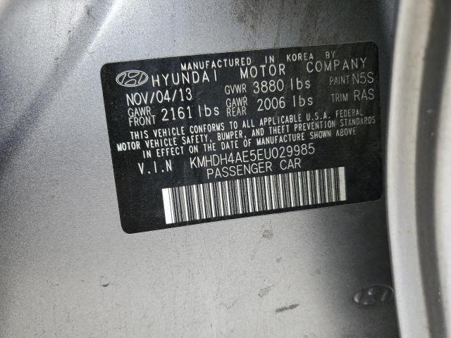 Photo 11 VIN: KMHDH4AE5EU029985 - HYUNDAI ELANTRA 