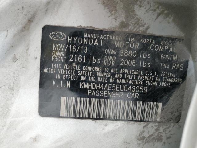 Photo 11 VIN: KMHDH4AE5EU043059 - HYUNDAI ELANTRA 