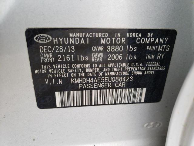 Photo 11 VIN: KMHDH4AE5EU088423 - HYUNDAI ELANTRA SE 